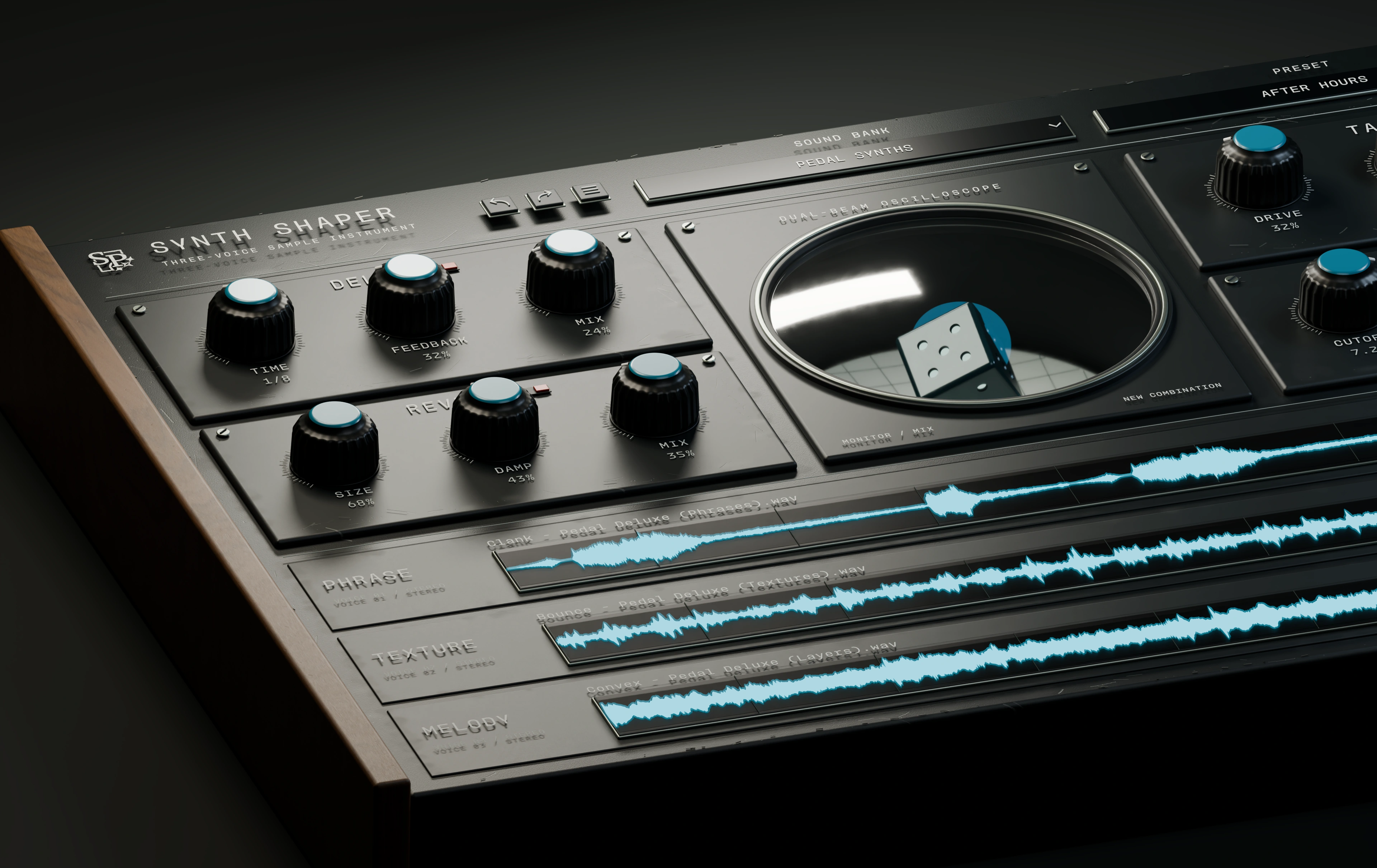 Synth Shaper product render